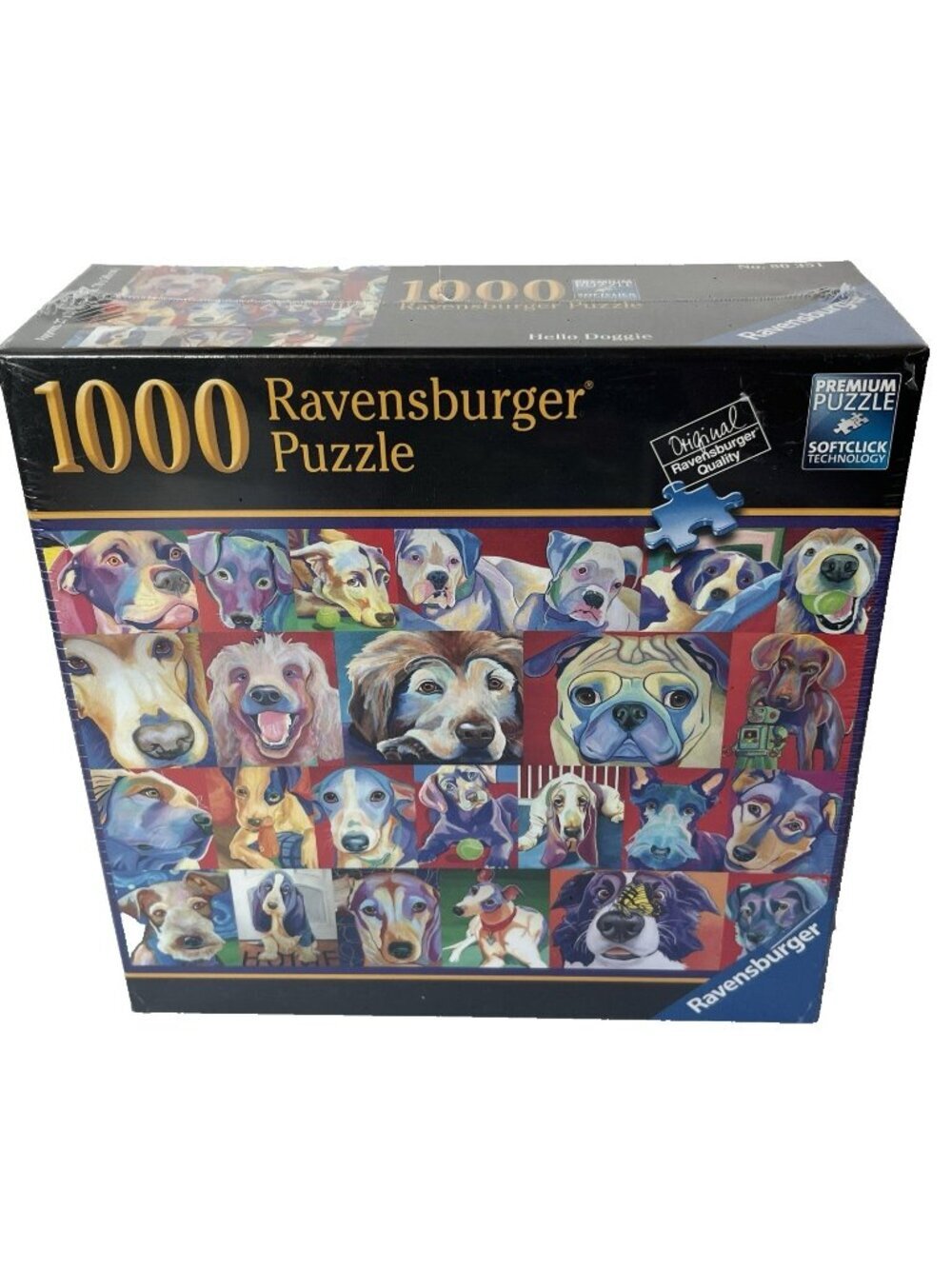 Sealed Ravensburger 1000 Piece Puzzle Hello Doggie 2021 Rescue Dog Lover Gift
